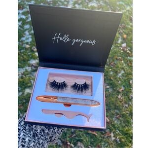 Luxury Lash Set Style ZMD990, Faux Mink Lashes, 25mm Eyelash Strips,